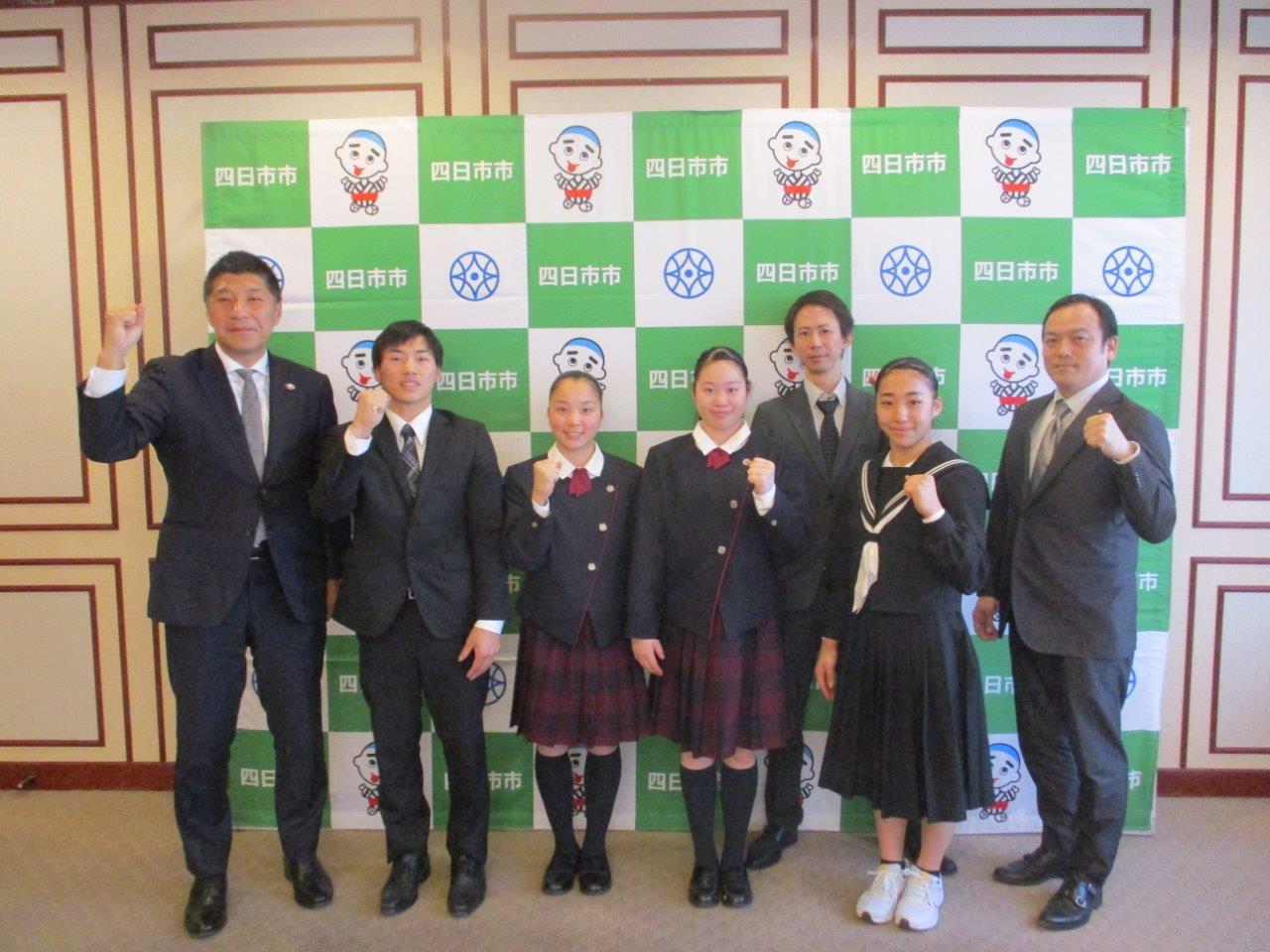 20240315 全日本体操個人総合選手権出場選手表敬訪問