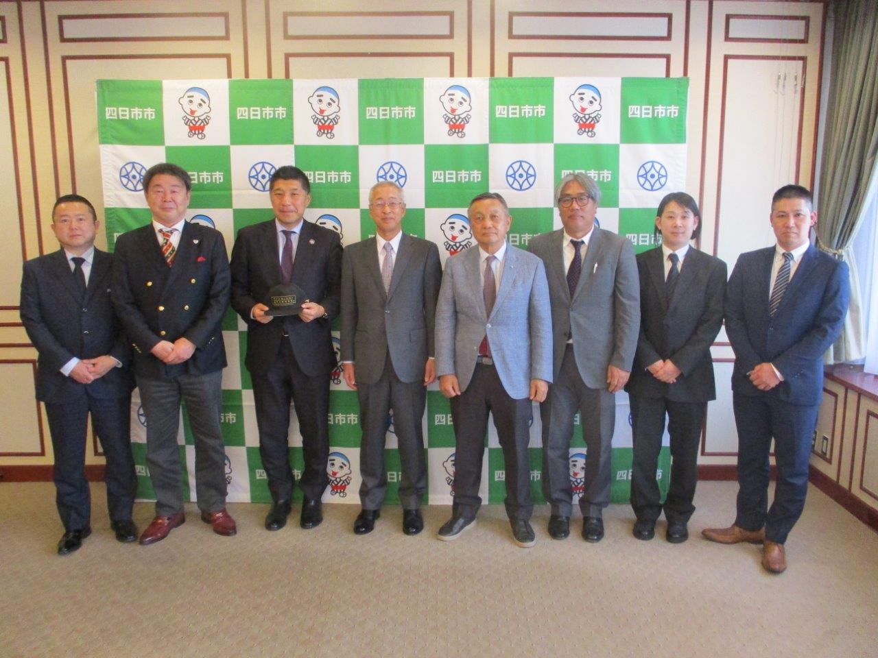 20240311 中日ドラゴンズ球団関係者表敬訪問