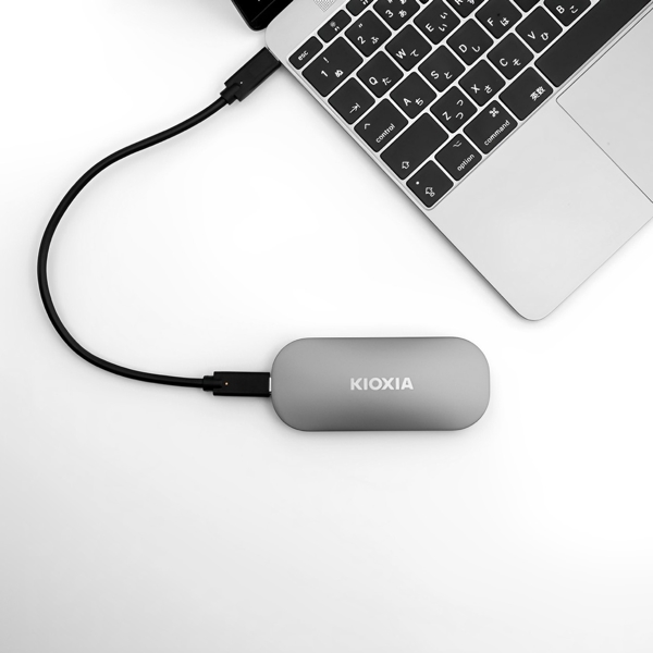 キオクシア株式会社様「外付けSSD EXCERIA PLUS ポータブル 2TB」