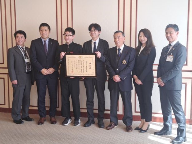 20250307 キャリア教育文部科学大臣表彰受賞校表敬訪問.jpg