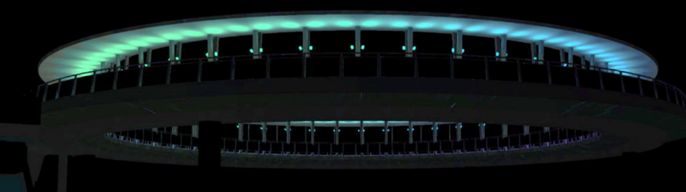 毎時00分に演出するニワミチカラーの配色イメージ