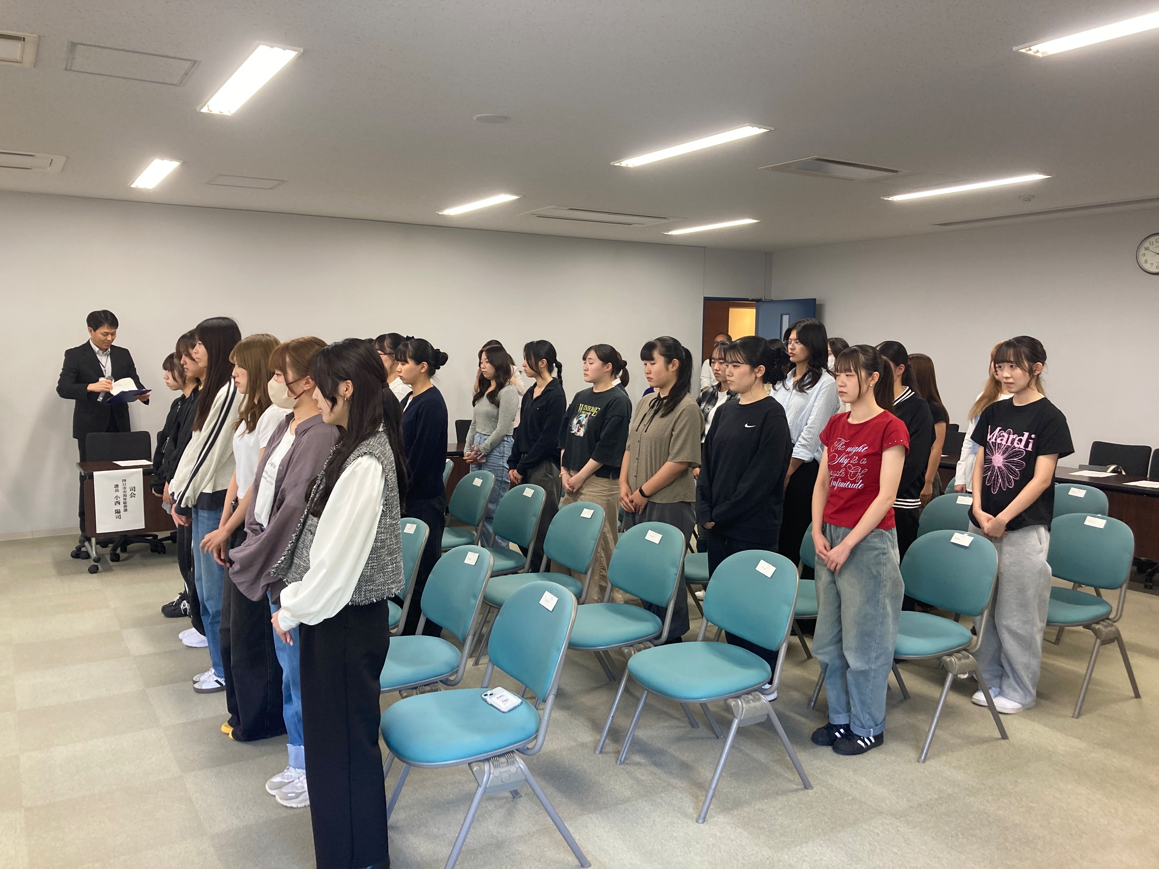 民生委員協力員委嘱式の様子